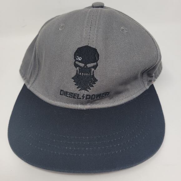 Vintage Diesel Power Skull Logo Hat So RARE ONLY 1 on internet,Trucker Ball Cap - Picture 1 of 4